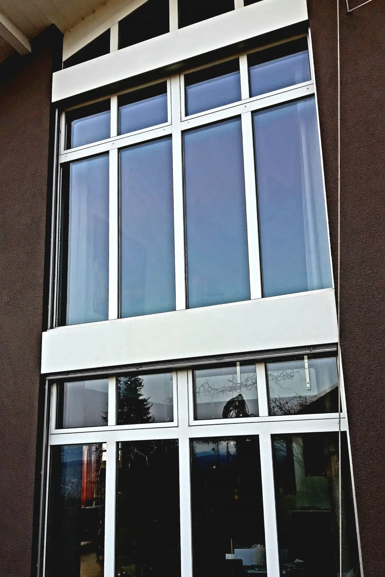 Verrière d'un immeuble.